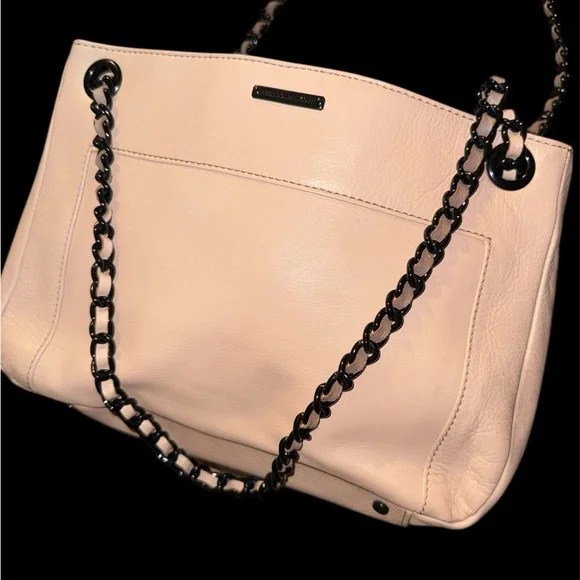 Rebecca Minkoff Tan Shoulder Bag with Chain Straps - Picture 10 of 10